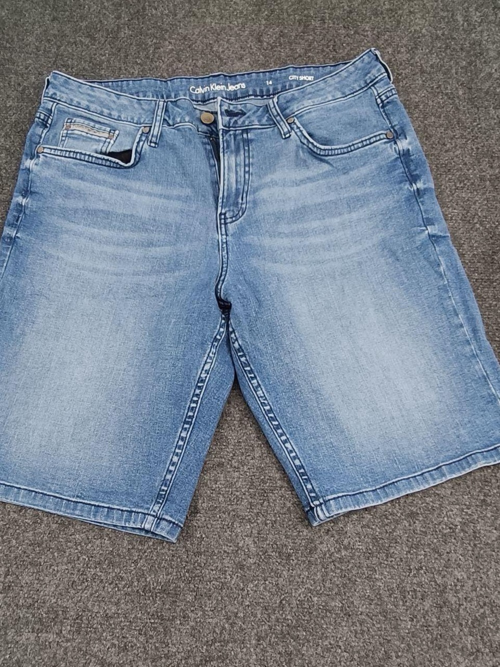 Calvin Klein Jeans Women’s Light Blue Denim Shorts